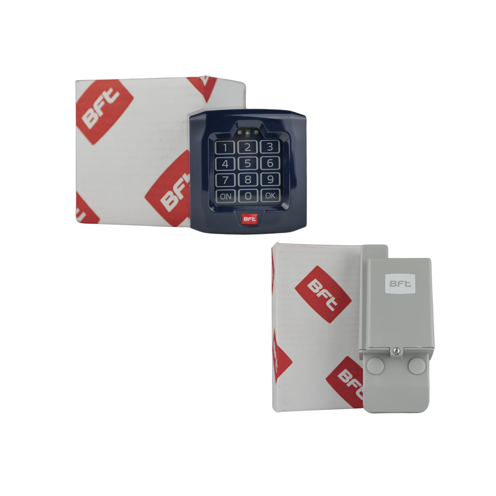 PACK CLONIX et Q.BO TOUCH récepteur et Digicode BFT P121024+D113674 — free download