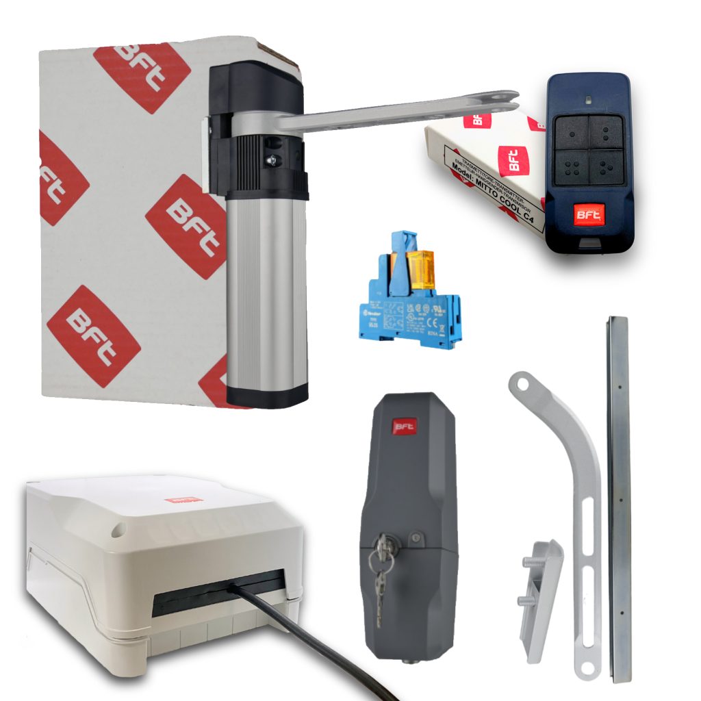 Image du produit KIT E5 BT A12 MOTORISATION 24V POUR PORTILLON AVEC SERRURE EBP BFT #1 (KIT_E5_BT_A12_Nouvelle_Thalia__serrure.jpg)